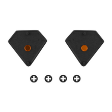 Load image into Gallery viewer, 1971-76 Honda CB750K Side Cover Emblem Set 1971-76K - Orange - Replaces Honda OEM 87126-341-000