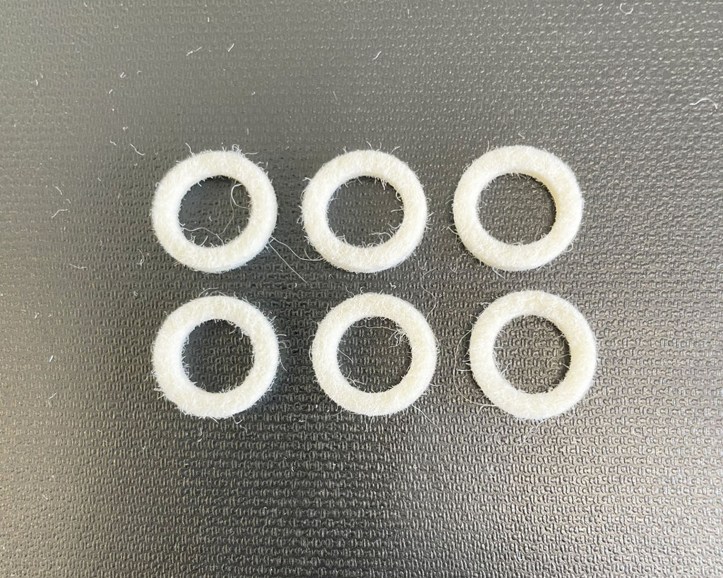 Honda CB750 CB550 CB400 CB350 Keihin PD Carburetor Felt Throttle Shaft Seal Set/6