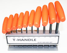 Load image into Gallery viewer, Universal T Handle Hex Key Set (SAE Type)