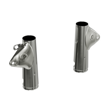Load image into Gallery viewer, 1973-76 Honda CB750K Front Fork Beam Unit Mounting Cover Set - Replaces Honda OEM 51602-341-701