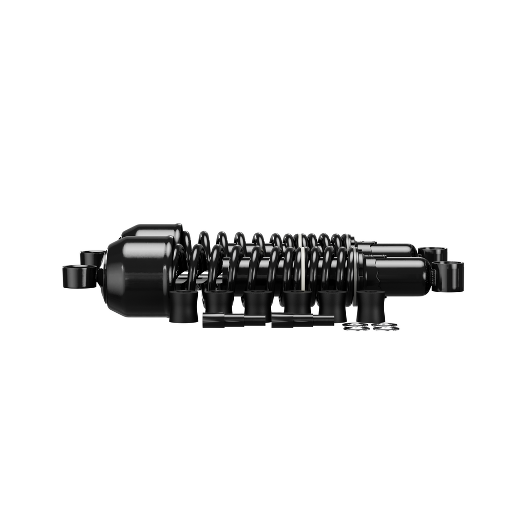 Universal All Black Shock Absorber Set - 325mm Eye to Eye