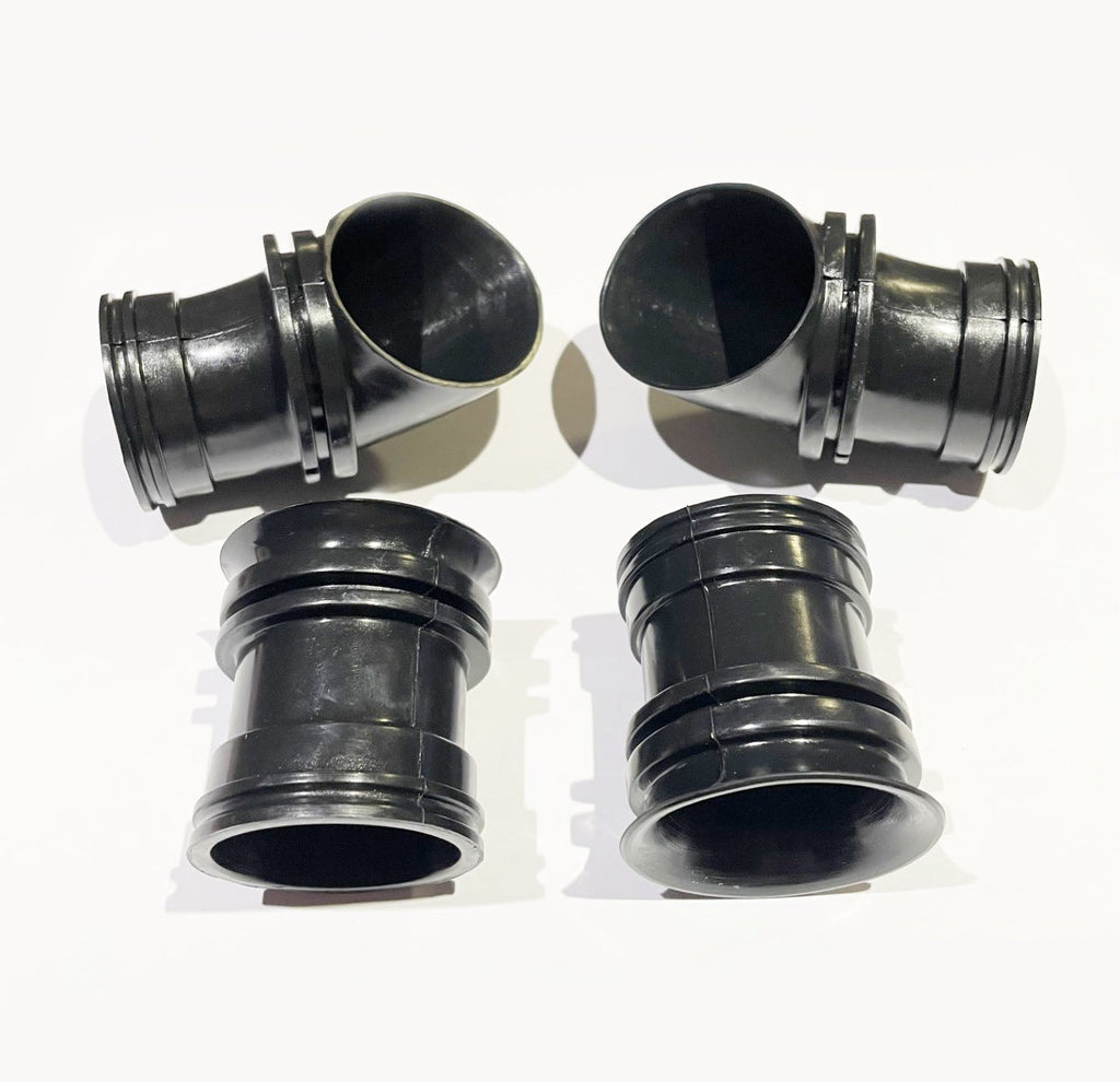 Kawasaki KZ650 KZ550 Air Box Adapter Boot Set - 11015-063 - Replaces Kawasaki OEM 11015-057