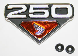Honda CL250 CB250 Side Cover Emblem - Right Side