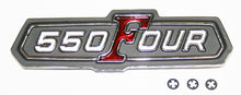 Load image into Gallery viewer, 1974-76 Honda CB550K Side Cover Emblem - Replaces Honda OEM 87124-374-000