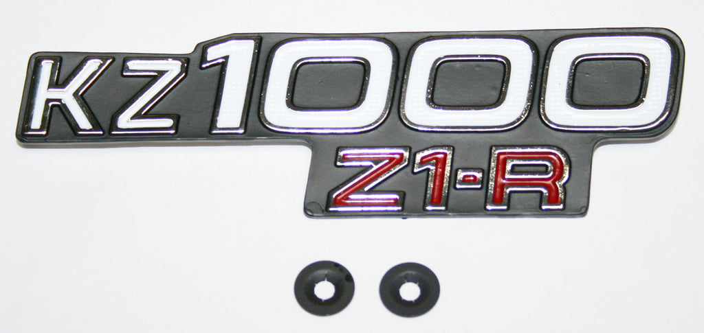1978, 1980 Kawasaki KZ1000D Side Cover Emblem - Replaces Kawasaki OEM 56018-1020
