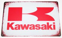 Load image into Gallery viewer, Universal Kawasaki Logo - Tin Sign