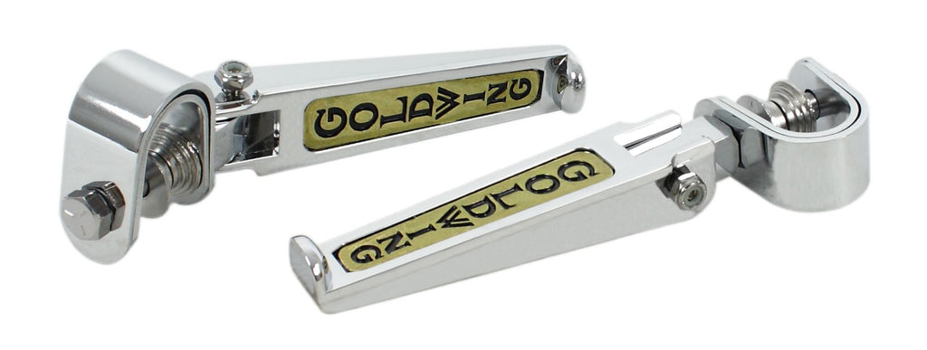 Universal Gold Inlay Foot Pegs