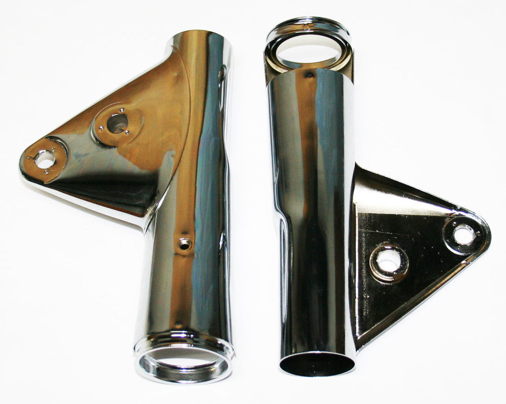 1973-76 Honda CB750K Front Fork Beam Unit Mounting Cover Set - Replaces Honda OEM 51602-341-701