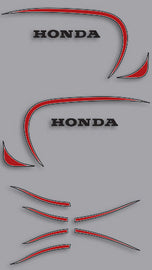 1972 Honda XL250 Complete Decal Set