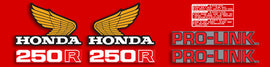 1982-83 Honda XL250R Complete Decal Set