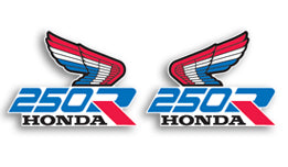 1987 Honda XL250R Gas Tank Decal Set