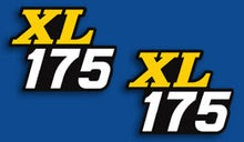 Load image into Gallery viewer, 1976 Honda XL175 Side Cover Decal Set
