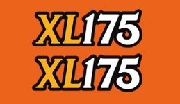 1974 Honda XL175 Side Cover Decal Set