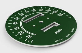 1976 Honda CB750A Speedo Face Plate & Gear Indicator Decal Set - MPH