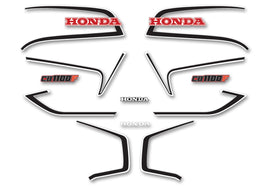 1983 Honda CB1100F Complete Decal Set - Red & White USA Model