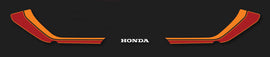 1982 Honda CB900F Tail Section Stripe & Logo Decal Set - Black Model