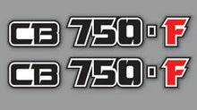 Load image into Gallery viewer, 1979 Honda CB750F Side Panel Logo Decal Set