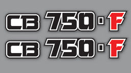 1979 Honda CB750F Side Panel Logo Decal Set