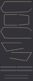 1980 Honda GL1100 GL1100K 1980 Complete Decal Set