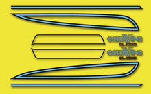 Load image into Gallery viewer, 1976 Honda GL1000 GL1000K 1976 Complete Decal Set - Sulfur Yellow Model