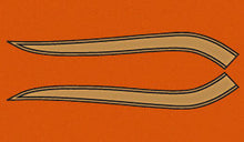 Load image into Gallery viewer, 1969-70 Honda CB750K Gas Tank Stripe Decals - Gold Stripes