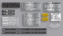 Load image into Gallery viewer, 1983 Honda CB1100F Supersport - Canadian Model - Warning and Service Label Set
