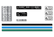 Load image into Gallery viewer, 1972-73 Kawasaki H2 10 Piece Warning and Service Label Decal Set
