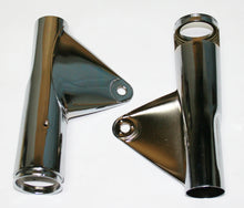 Load image into Gallery viewer, 1972 Honda CB750K Front Fork Beam Unit Mounting Cover Set - Replaces Honda OEM 51606-341-670XW