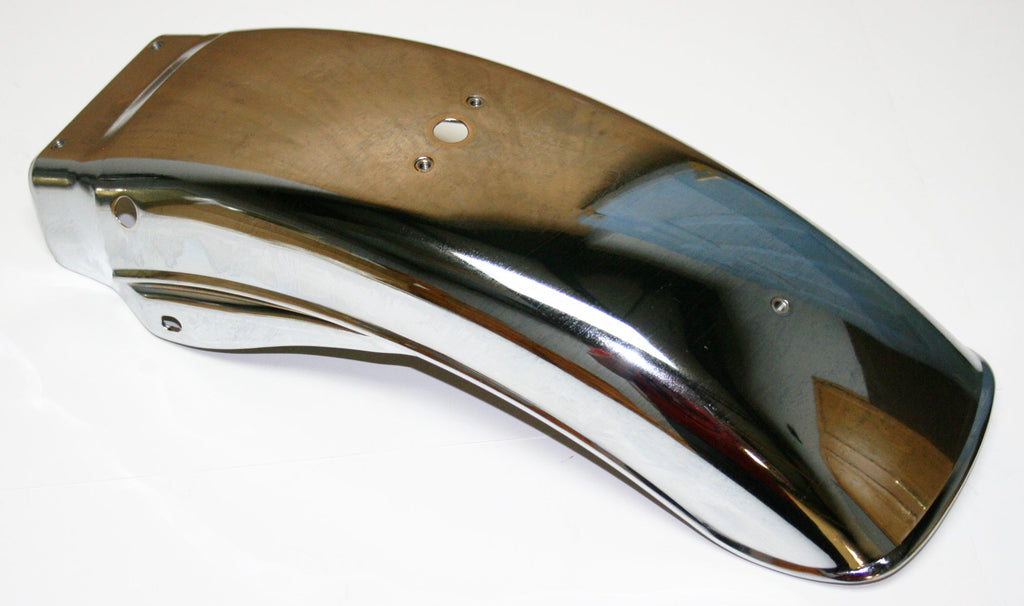 Honda CB400F CB350F Chrome Stock Type Rear Fender - Replaces Honda OEM 80105-333-000