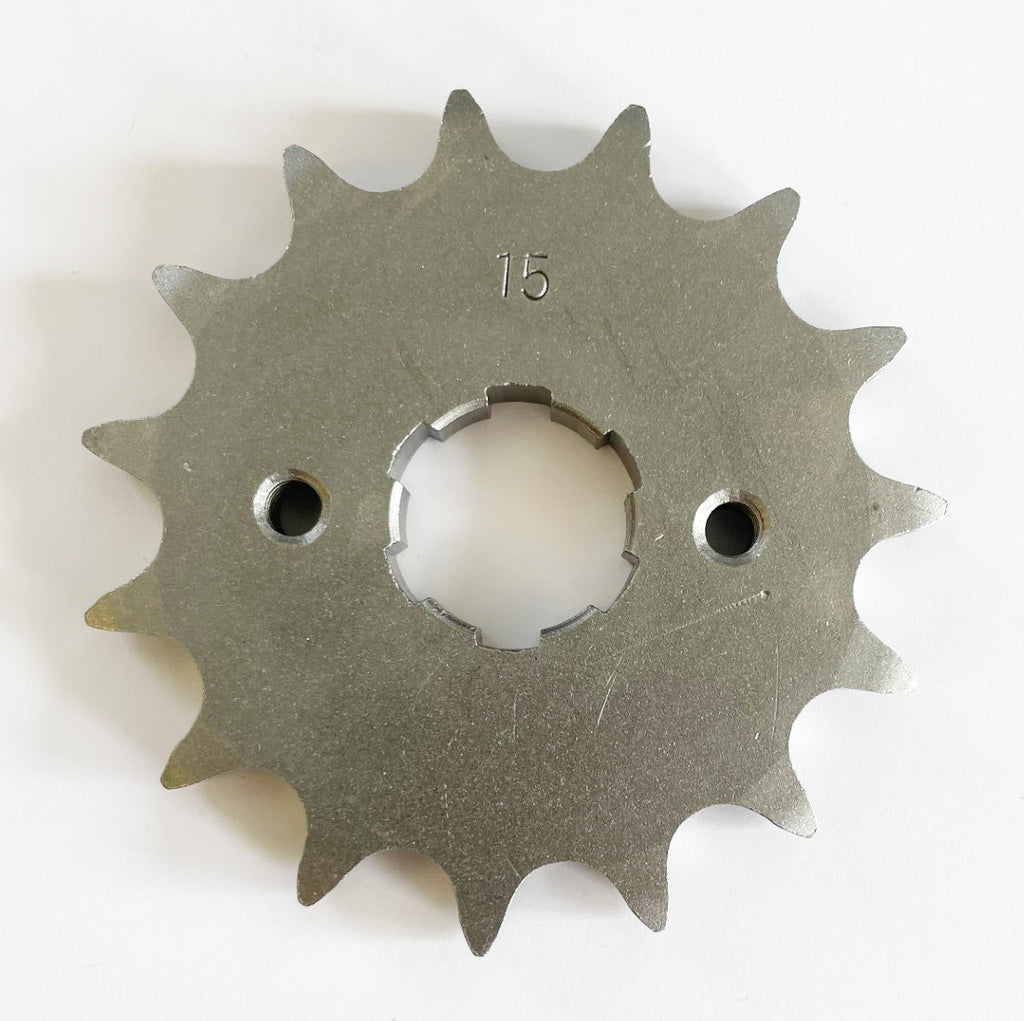 Honda CB500 CB450 CL450 XL350 Front Sprocket - 15 Tooth - Replaces Honda OEM 23801-348-690