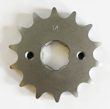Load image into Gallery viewer, 1974-78 Honda XL350 Front Sprocket - 14 Tooth - Replaces Honda OEM 23801-356-810