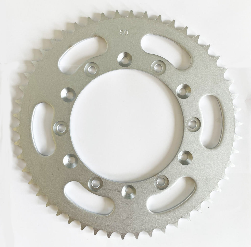 Honda XR200R XR250R Rear Sprocket - 50 Tooth - Replaces Honda OEM 41201-KK0-000
