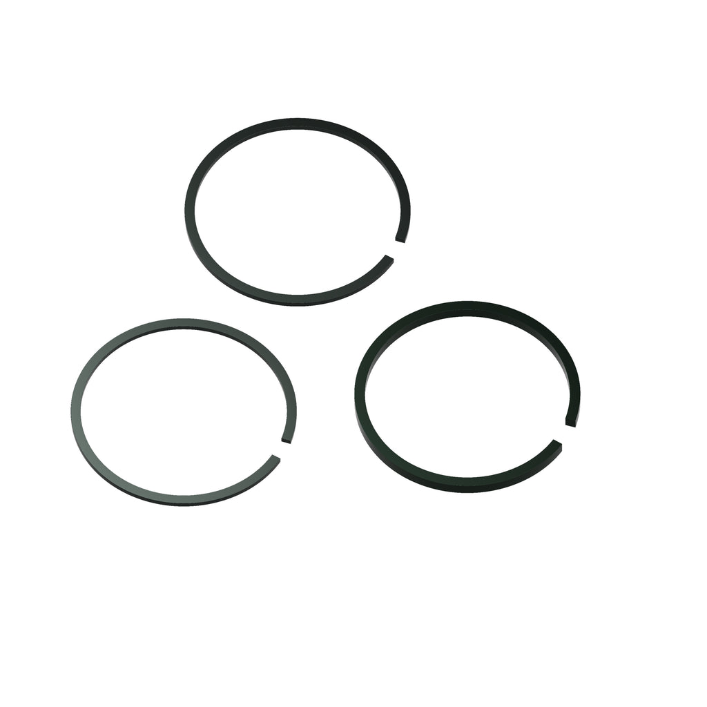 Honda CB350F standard size piston ring set 13011-333-003 – rendered left view