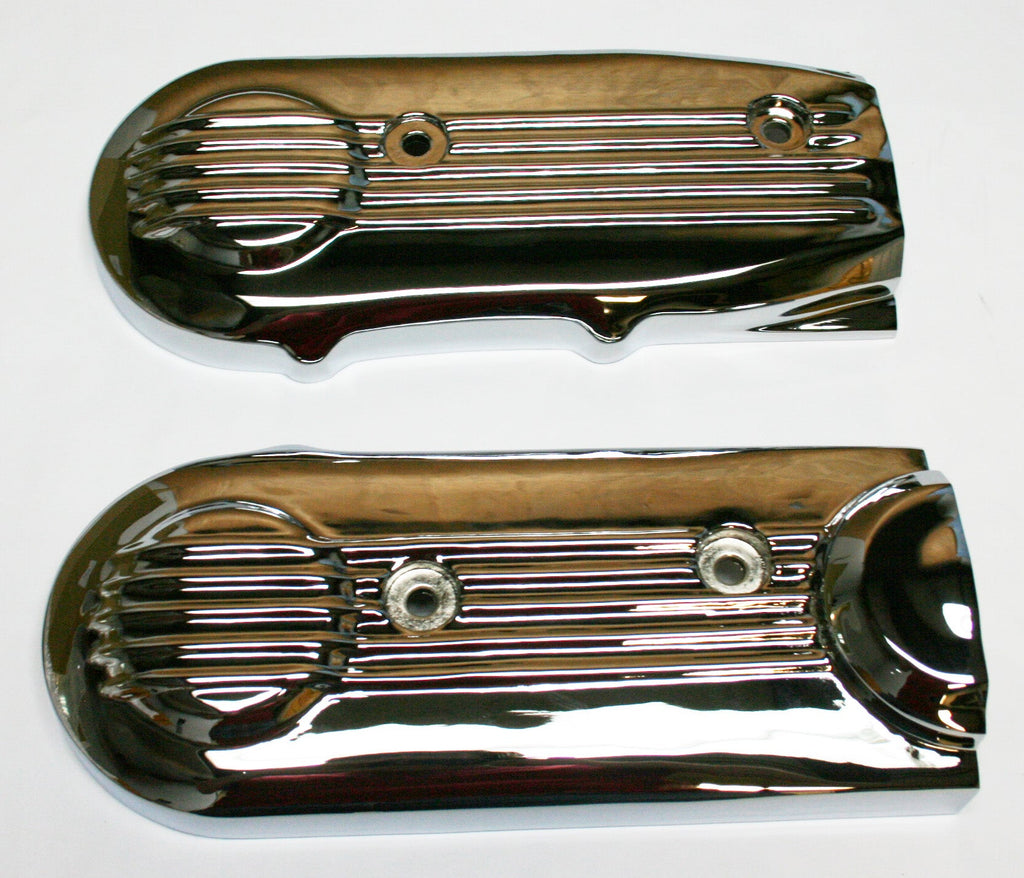 Honda GL1000 GL1100 Chrome Timing Belt Cover Set - Replaces Honda OEM 11511-371-010