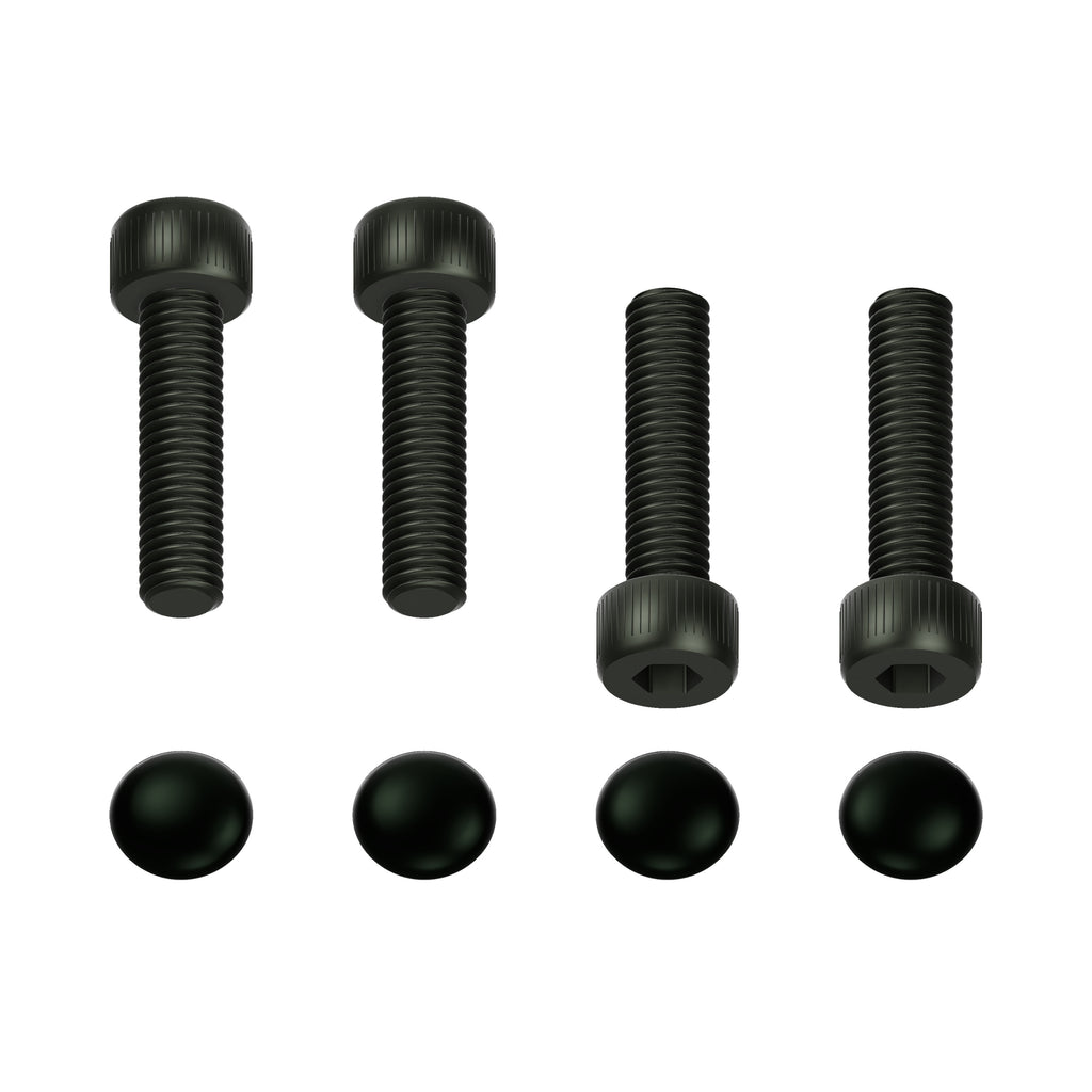 Honda CB900 CB750 CB450 handlebar clamp hardware set – rendered product view