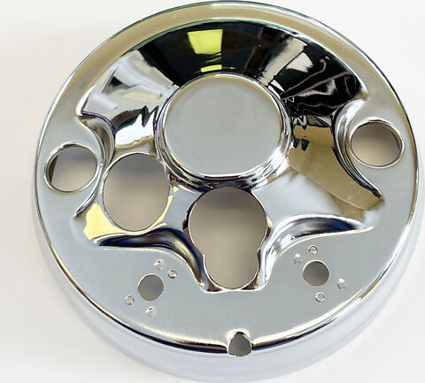Honda CB750 CB550 CB650 CB900 Speedometer Chrome Back Cover Plate - Genuine Honda OEM 37236-426-000