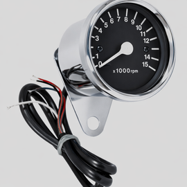 Universal ELECTRIC Tachometer - Black Face
