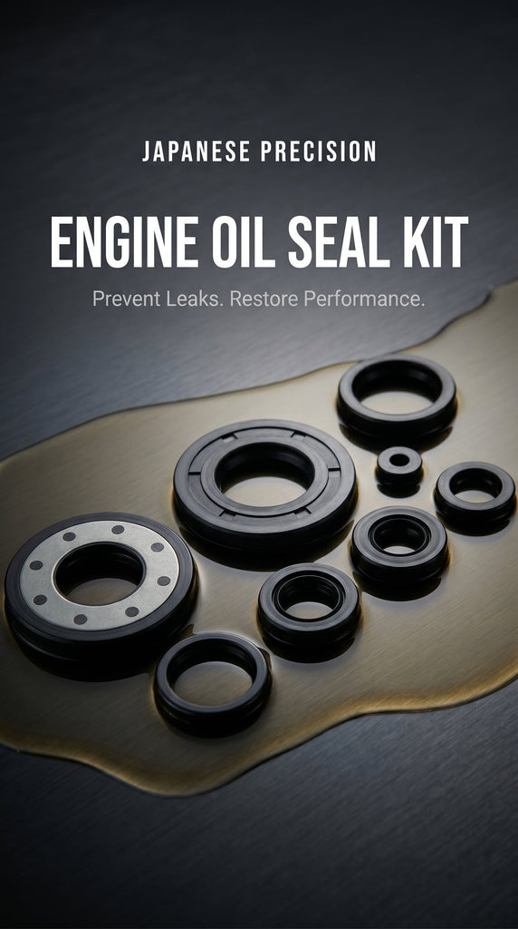 Honda CB750F CB750K Engine Oil Seal Kit - Replaces Honda OEM 91205-300-005