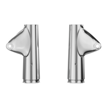 Load image into Gallery viewer, 1972 Honda CB750K Front Fork Beam Unit Mounting Cover Set - Replaces Honda OEM 51606-341-670XW